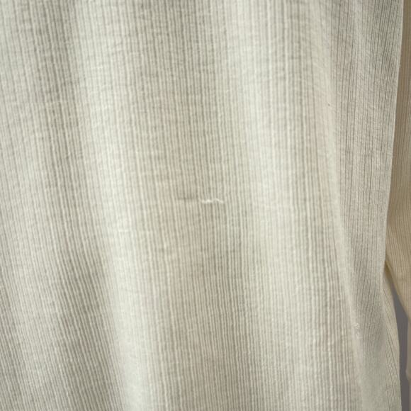 NWT Madewell Textured Long Sleeve Henley Tee Lighthouse Men's Size Medium - Picture 8 of 16